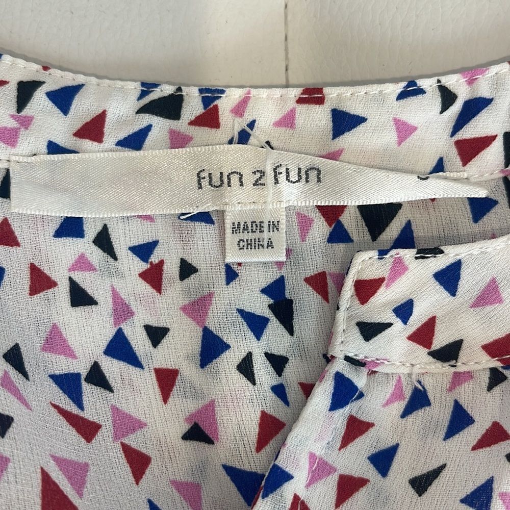 Eloisa Split Neck Blouse By Fun2fun - image 3